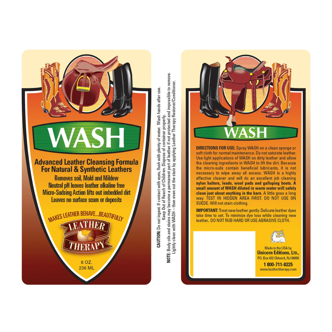 Leather Therapy Wash Absorbine 473 ml