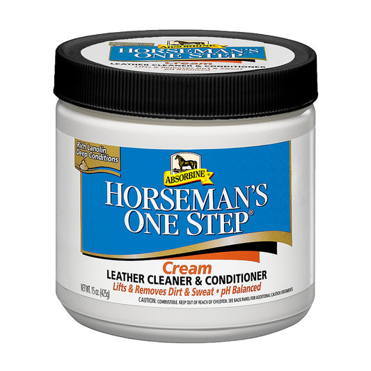 <h6 style="text-align:left;"><span style="font-size:10pt;font-family:'Arial Unicode MS', sans-serif;background:#FFFFFF;">All-in-one unique cream formula which cleans and conditions your tack</span></h6>