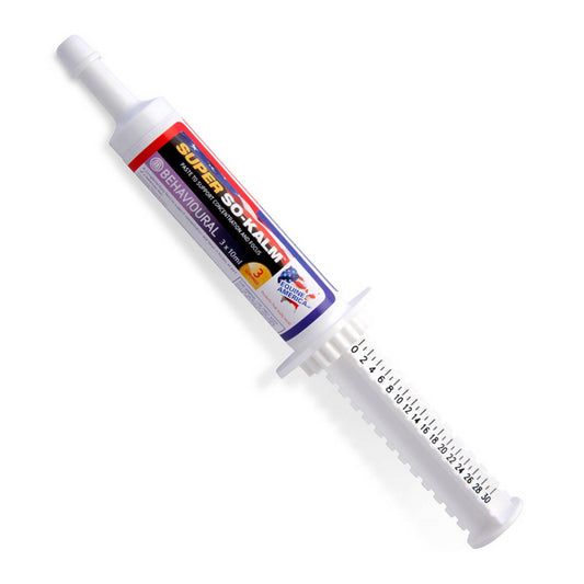 <h6 style="text-align:left;"><span style="font-size:10pt;font-family:'Arial Unicode MS', sans-serif;background:#FFFFFF;">This syringe has been specially formulated to help reduce your horse's stressed behaviour. Contains a unique blend of natural ingredients including Magnesium with L-Tryptophan</span></h6>